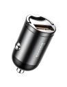 Hurtownia GSM - Mini ładowarka samochodowa Baseus Tiny Star, USB, QC 3.0, 30W (szara) - BSU883GRY - {ean13} - Hurt