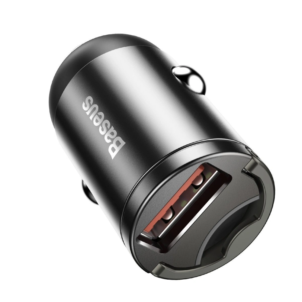 Wholesale Baseus Tiny Star Mini Quick Charge Car Charger USB Port 30W Grey - BSU883GRY - {ean13} - Hurt