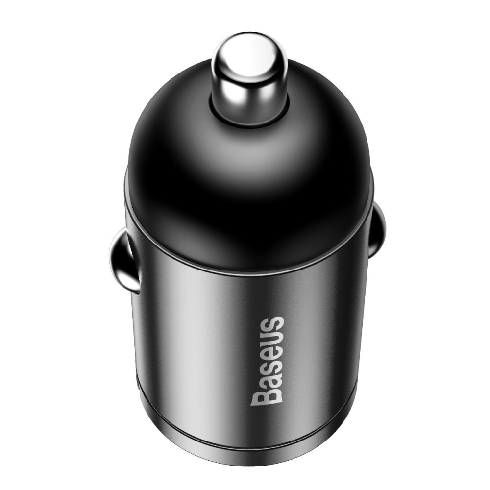 Wholesale Baseus Tiny Star Mini Quick Charge Car Charger USB Port 30W Grey - BSU883GRY - {ean13} - Hurt