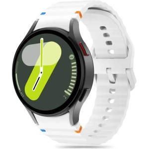 Hurtownia GSM - Pasek Tech-Protect Silicone Sport Samsung Galaxy Watch 4/5/5 Pro/6/7/FE Bílý - THP3052 - {ean13} - Hurt