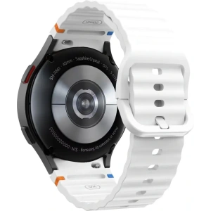 Hurtownia GSM - Pasek Tech-Protect Silicone Sport Samsung Galaxy Watch 4/5/5 Pro/6/7/FE Bílý - THP3052 - {ean13} - Hurt