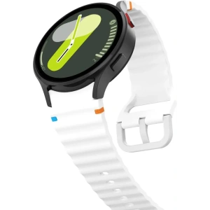 Hurtownia GSM - Pasek Tech-Protect Silicone Sport Samsung Galaxy Watch 4/5/5 Pro/6/7/FE Bílý - THP3052 - {ean13} - Hurt