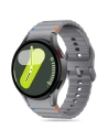 Pásky Tech-Protect silikonové sportovní Samsung Galaxy Watch 4/5/5 Pro/6/7/FE Crayon Grey