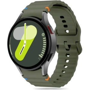 Hurtownia GSM - Pásky Tech-Protect Silicone Sport Samsung Galaxy Watch 4/5/5 Pro/6/7/FE Armádní zelená - THP3054 - {ean13} - Hurt