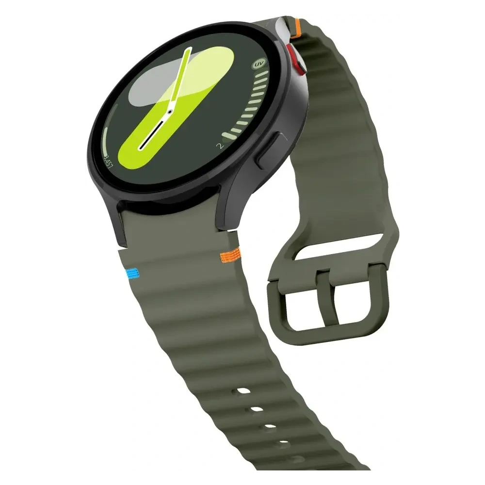 Hurtownia GSM - Pásky Tech-Protect Silicone Sport Samsung Galaxy Watch 4/5/5 Pro/6/7/FE Armádní zelená - THP3054 - {ean13} - Hurt