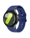 Pasek Tech-Protect szilikon sport Samsung Galaxy Watch 4/5/5 Pro/6/7/FE haditengerészeti kék