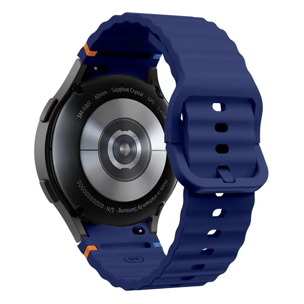 Hurtownia GSM - Pasek Tech-Protect szilikon sport Samsung Galaxy Watch 4/5/5 Pro/6/7/FE haditengerészeti kék - THP3055 - {ean13} - Hurt