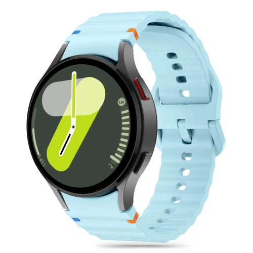 Pasek Tech-Protect Silicone Sport Samsung Galaxy Watch 4/5/5 Pro/6/7/FE Sky Blue