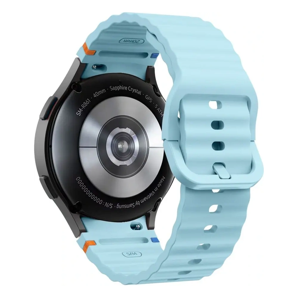 Hurtownia GSM - Pasek Tech-Protect szilikon sport Samsung Galaxy Watch 4/5/5 Pro/6/7/FE égkék - THP3056 - {ean13} - Hurt