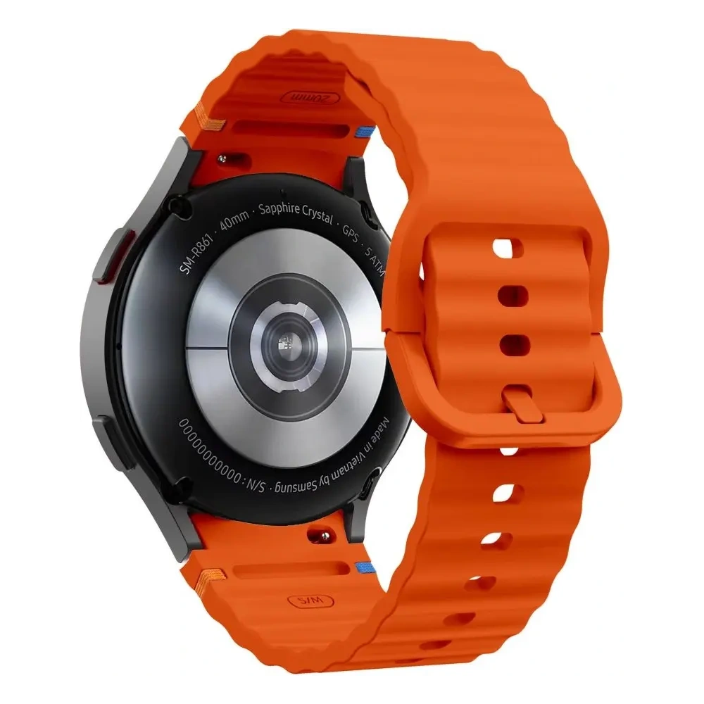 Hurtownia GSM - Uhrenarmband Tech-Protect Silikon Sport Samsung Galaxy Watch 4/5/5 Pro/6/7/FE Orange - THP3058 - {ean13} - Hurt