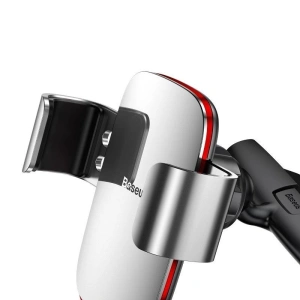 Gravity car mount Baseus Metal Age to CD slot Silver