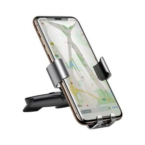 Gravity car mount Baseus Metal Age to CD slot Silver