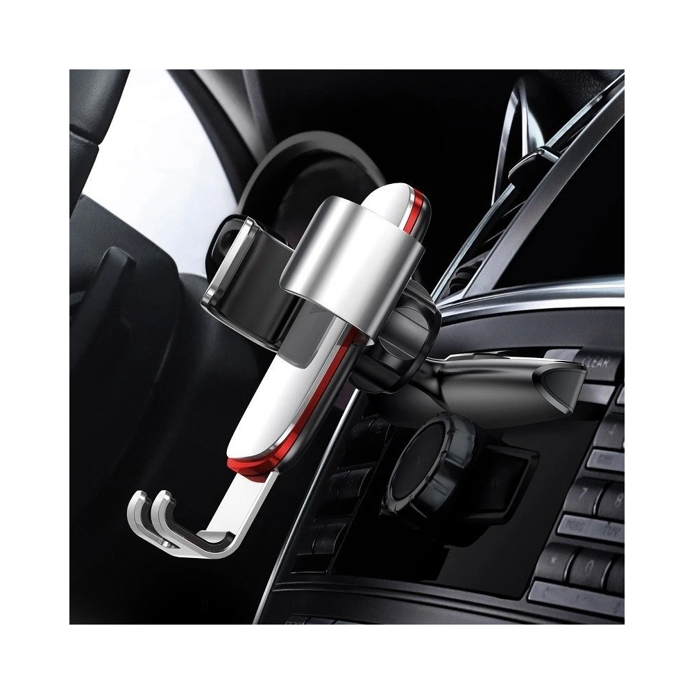 Hurtownia GSM - Autohalterung mit Schwerkraft Baseus Metal Age für den CD-Slot (silber) - BSU887SLV - {ean13} - Hurt