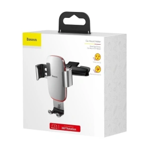 Gravity car mount Baseus Metal Age to CD slot Silver