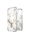 Case Speck Presidio Lux ClickLock & MagSafe Apple iPhone 16 (Sunshine Daisies / Clear / Gold) - iPhone 16 - Speck