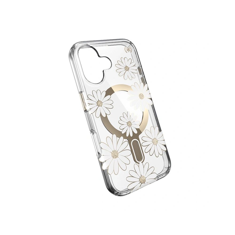 Hurtownia GSM - Etui Speck Presidio Lux ClickLock & MagSafe Apple iPhone 16 (Margarete Soarelui / Clar / Auriu) - SPK615 - {ean13} - Hurt