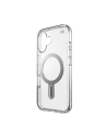 Hurtownia GSM - Etui Speck Presidio Perfect-Clear ClickLock & MagSafe Apple iPhone 16 (Átlátszó / Króm bevonat / Nyugodt ezüst) - SPK616 - {ean13} - Hurt
