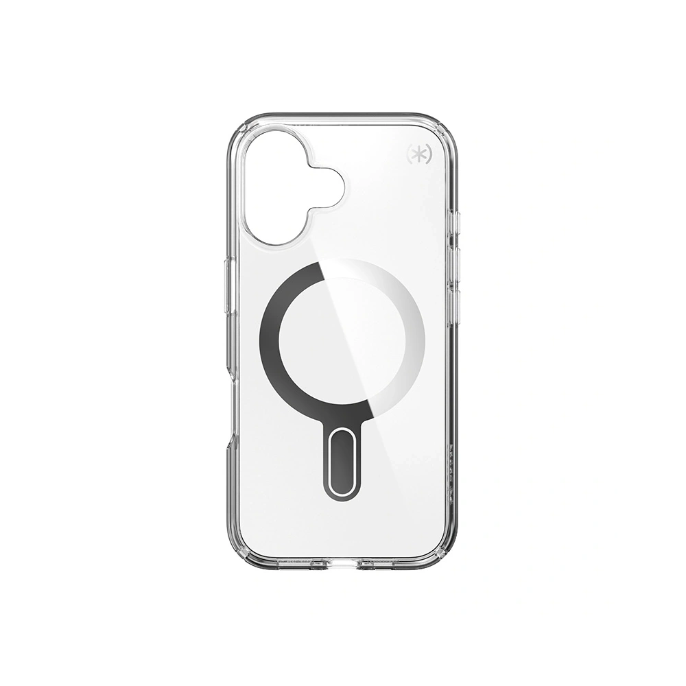 Hurtownia GSM - Etui Speck Presidio Perfect-Clear ClickLock & MagSafe Apple iPhone 16 (Transparent / Finisaj Chrome / Argint Seren) - SPK616 - {ean13} - Hurt