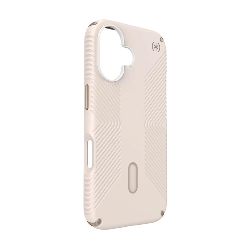 Etui Speck Presidio2 Grip ClickLock & MagSafe Apple iPhone 16 (Bleached Bone / Heirloom Gold / Hazel Brown) - iPhone 16 - Speck