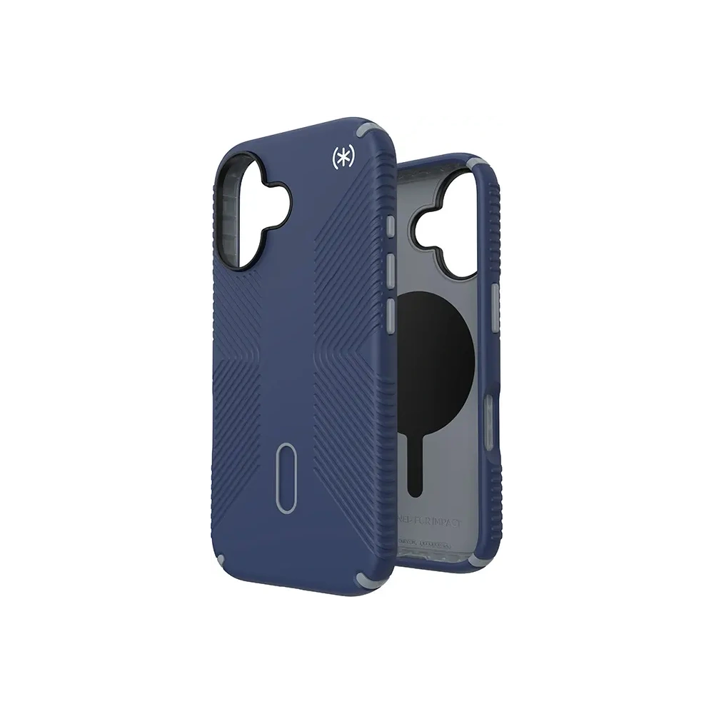 Hurtownia GSM - Etui Speck Presidio2 Grip ClickLock & MagSafe Apple iPhone 16 (Albastru Costal / Gri Praf / Alb) - SPK621 - {ean13} - Hurt