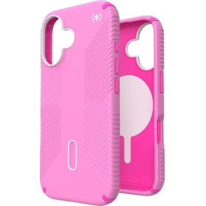 Hurtownia GSM - Etui Speck Presidio2 Grip ClickLock & MagSafe Apple iPhone 16 (Igaz Rózsaszín / Sokkoló Rózsaszín / Fehér) - SPK622 - {ean13} - Hurt