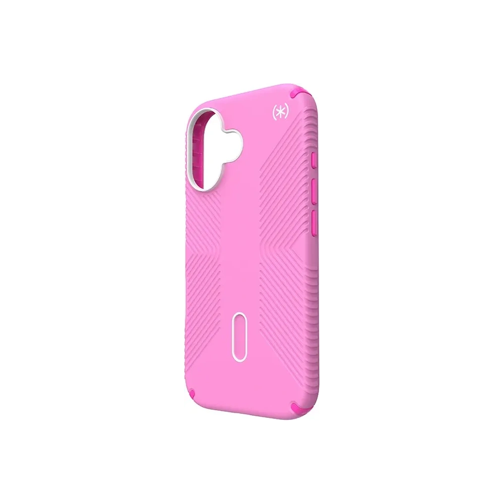 Hurtownia GSM - Etui Speck Presidio2 Grip ClickLock & MagSafe Apple iPhone 16 (Roz adevărat / Roz șocant / Alb) - SPK622 - {ean13} - Hurt