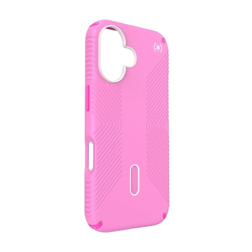 Etui Speck Presidio2 Grip ClickLock & MagSafe Apple iPhone 16 (True Pink / Shocking Pink / White) - iPhone 16 - Speck