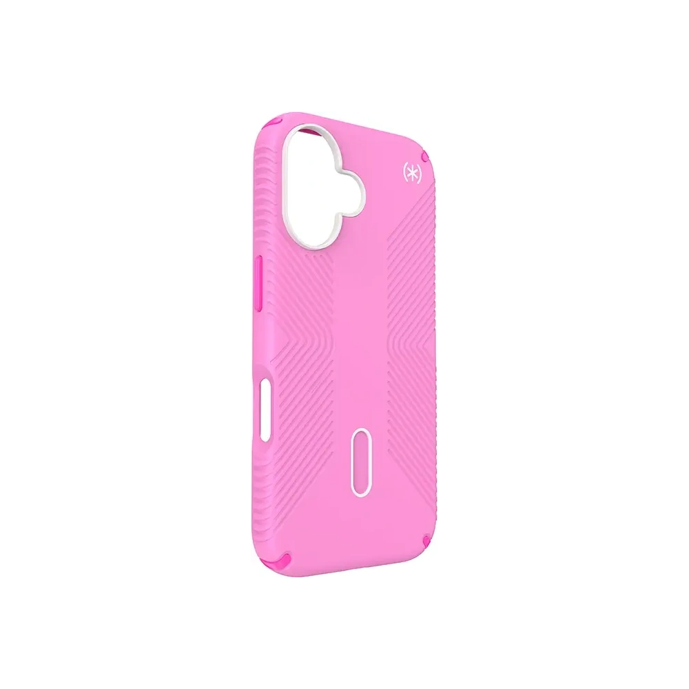 Hurtownia GSM - Etui Speck Presidio2 Grip ClickLock & MagSafe Apple iPhone 16 (Roz adevărat / Roz șocant / Alb) - SPK622 - {ean13} - Hurt