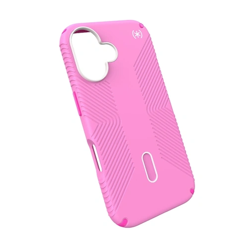 Etui Speck Presidio2 Grip ClickLock & MagSafe Apple iPhone 16 (True Pink / Shocking Pink / White) - iPhone 16 - Speck