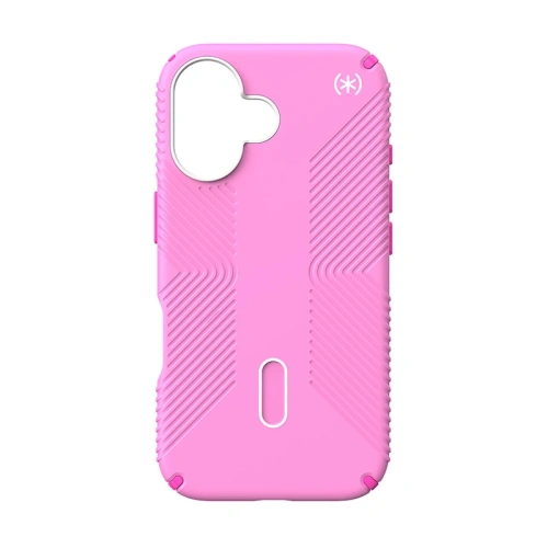 Etui Speck Presidio2 Grip ClickLock & MagSafe Apple iPhone 16 (True Pink / Shocking Pink / White) - iPhone 16 - Speck