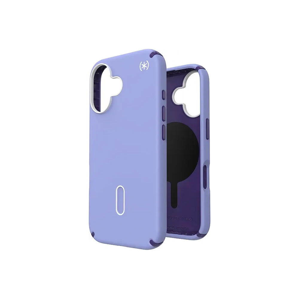 Hurtownia GSM - Etui Speck Presidio2 Pro ClickLock & MagSafe Apple iPhone 16 (Lavanda Viitoare / Cassis Violet / Alb) - SPK630 - {ean13} - Hurt