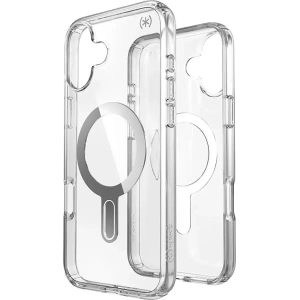 Hurtownia GSM - Etui Speck Presidio Perfect-Clear ClickLock & MagSafe Apple iPhone 16 Plus (Transparent / Finisaj Cromat / Argint Seren) - SPK633 - {ean13} - Hurt