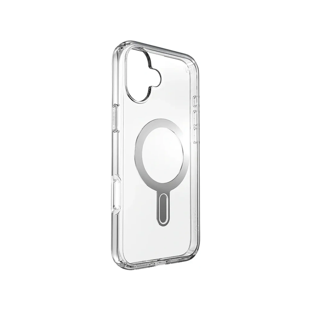 Wholesale Case Speck Presidio Perfect-Clear ClickLock & MagSafe Apple iPhone 16 Plus (Clear / Chrome Finish / Serene Silver) - SPK633 - {ean13} - Hurt
