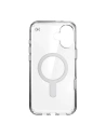 Hurtownia GSM - Etui Speck Presidio Perfect-Clear ClickLock & MagSafe Apple iPhone 16 Plus (Átlátszó / Króm felület / Nyugodt ezüst) - SPK633 - {ean13} - Hurt