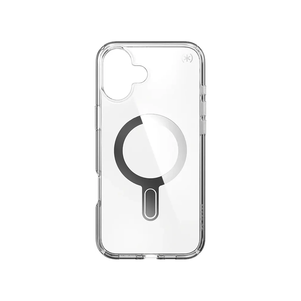 Wholesale Case Speck Presidio Perfect-Clear ClickLock & MagSafe Apple iPhone 16 Plus (Clear / Chrome Finish / Serene Silver) - SPK633 - {ean13} - Hurt