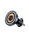 Hurtownia GSM - Uchwyt samochodowy do kratki / na szybę / na kokpit z ładowarką 15W Tech-Protect MM15W-V5 Magnetic MagSafe Black - THP3059 - {ean13} - Hurt