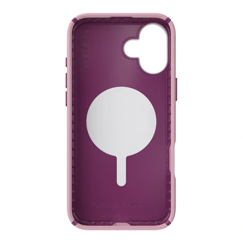 Etui Speck Presidio2 Pro ClickLock & MagSafe Apple iPhone 16 Plus (Wednesday Pink / Boysenberry Purple / White) - iPhone 16 Plus - Speck