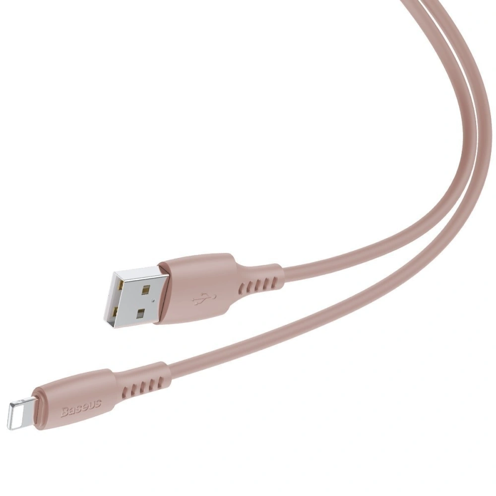 Hurtownia GSM - Kabel Lightning USB Baseus Colourful 1.2m 2.4A (różowy) - BSU893PNK - {ean13} - Hurt
