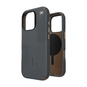 Hurtownia GSM - Etui Speck Presidio2 Grip ClickLock & MagSafe Apple iPhone 16 Pro (Sötétszürke / Hűvös bronz / Fehér) - SPK653 - {ean13} - Hurt