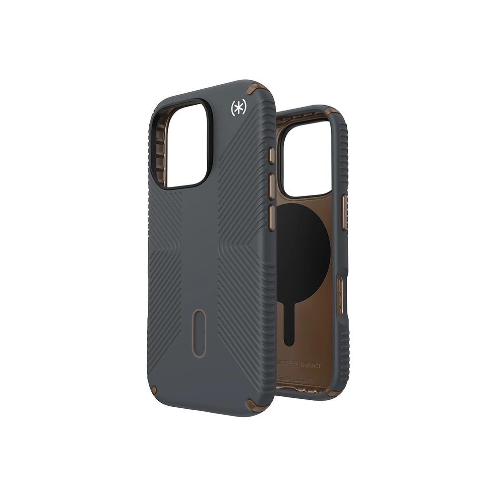 Hurtownia GSM - Etui Speck Presidio2 Grip ClickLock & MagSafe Apple iPhone 16 Pro (Charcoal Grey / Cool Bronze / White) - SPK653 - {ean13} - Hurt