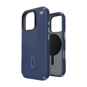 Hurtownia GSM - Etui Speck Presidio2 Grip ClickLock & MagSafe Apple iPhone 16 Pro (Albastru costal / Gri praf / Alb) - SPK654 - {ean13} - Hurt