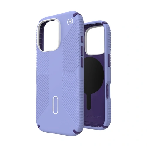 Etui Speck Presidio2 Grip ClickLock & MagSafe Apple iPhone 16 Pro (Future Lavender / Cassis Purple / White) - iPhone 16 Pro - Speck