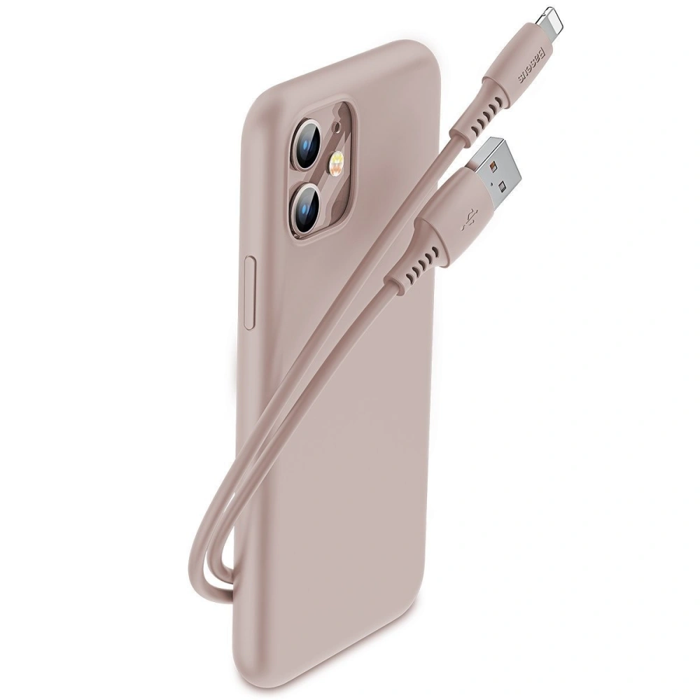 Hurtownia GSM - Kabel Lightning USB Baseus Colourful 1.2m 2.4A (różowy) - BSU893PNK - {ean13} - Hurt