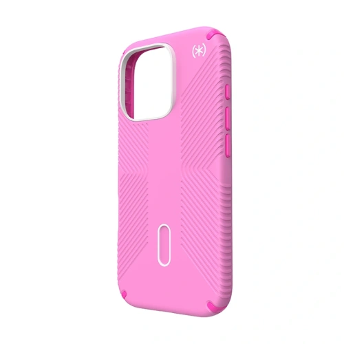 Etui Speck Presidio2 Grip ClickLock & MagSafe Apple iPhone 16 Pro (True Pink / Shocking Pink / White) - iPhone 16 Pro - Speck