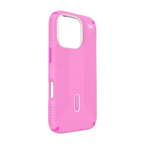 Etui Speck Presidio2 Grip ClickLock & MagSafe Apple iPhone 16 Pro (True Pink / Shocking Pink / White) - iPhone 16 Pro - Speck