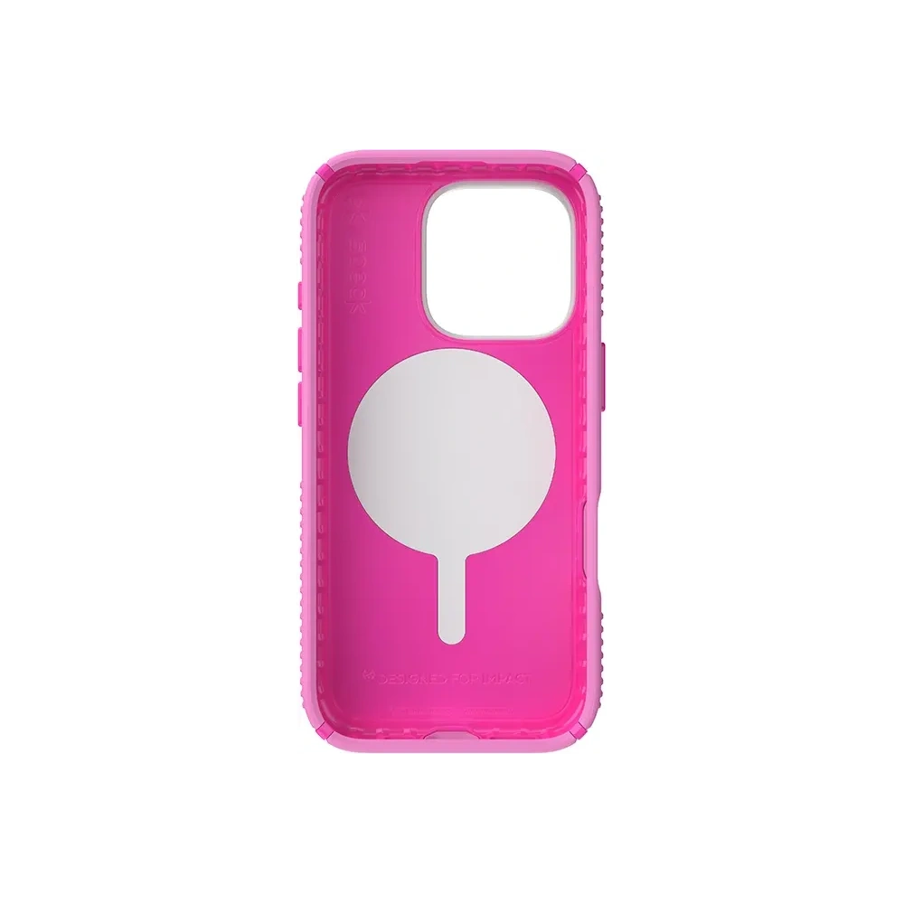 Hurtownia GSM - Etui Speck Presidio2 Grip ClickLock & MagSafe Apple iPhone 16 Pro (True Pink / Shocking Pink / Bílá) - SPK656 - {ean13} - Hurt