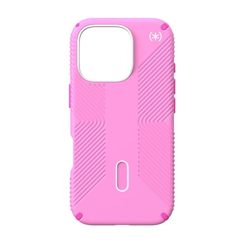 Etui Speck Presidio2 Grip ClickLock & MagSafe Apple iPhone 16 Pro (True Pink / Shocking Pink / White) - iPhone 16 Pro - Speck