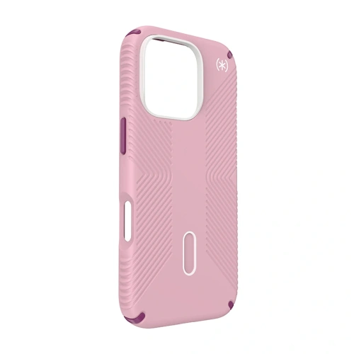 Etui Speck Presidio2 Grip ClickLock & MagSafe Apple iPhone 16 Pro (Wednesday Pink / Boysenberry Purple / White) - iPhone 16 Pro - Speck
