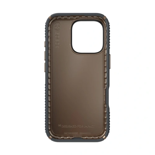 Etui Speck Presidio2 Grip Apple iPhone 16 Pro (Charcoal Grey / Cool Bronze / White) - iPhone 16 Pro - Speck