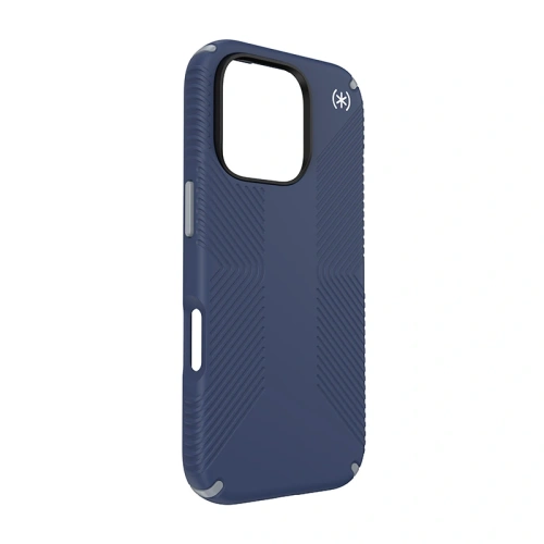 Etui Speck Presidio2 Grip Apple iPhone 16 Pro (Coastal Blue / Dust Grey / White) - iPhone 16 Pro - Speck